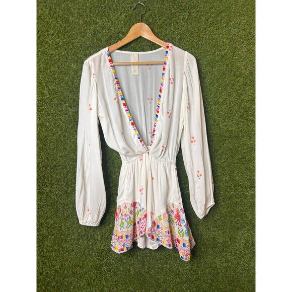 Jen's Pirate Booty‎ Jaguar Romper Crossover Front Elastic Cuffs Casual Size XS - Picture 3 of 9